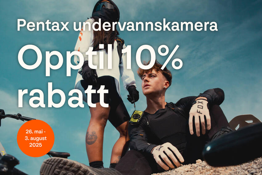 Sommertilbud på undervannskamera